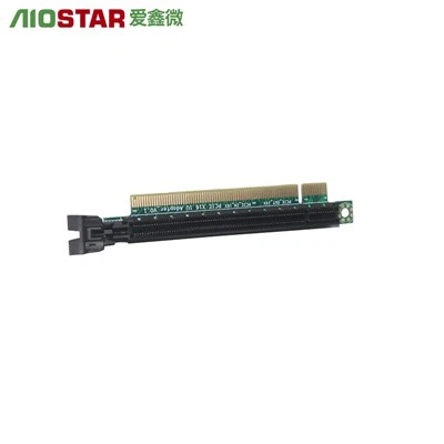 Tarjeta vertical PCIe 1U X16 a X16 de alto rendimiento AOS: conversión de función directa de 90 grados para servidores 1U y PC industriales